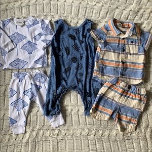 Baby Boys Boutique Brands 6-12M Bundle